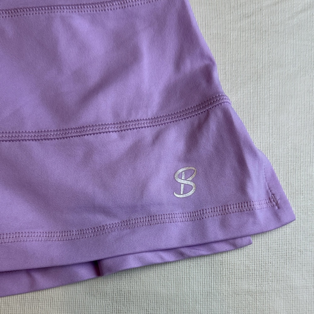 Sofibella Women's Lavender Skort Compression Size… - image 4
